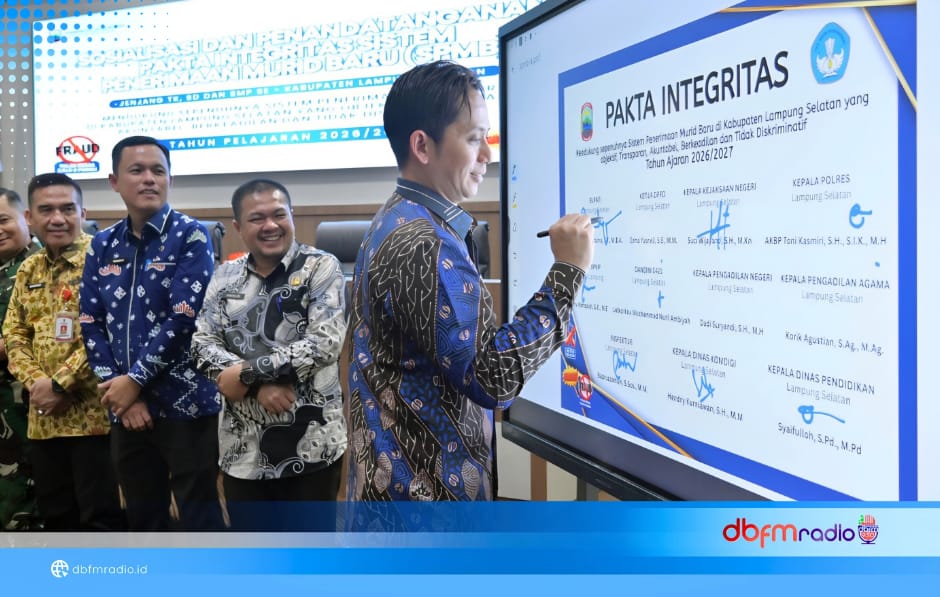 “No Titip, No Jastip”, Bupati Egi Tegaskan SPMB Lampung Selatan Harus Bersih dan Transparan