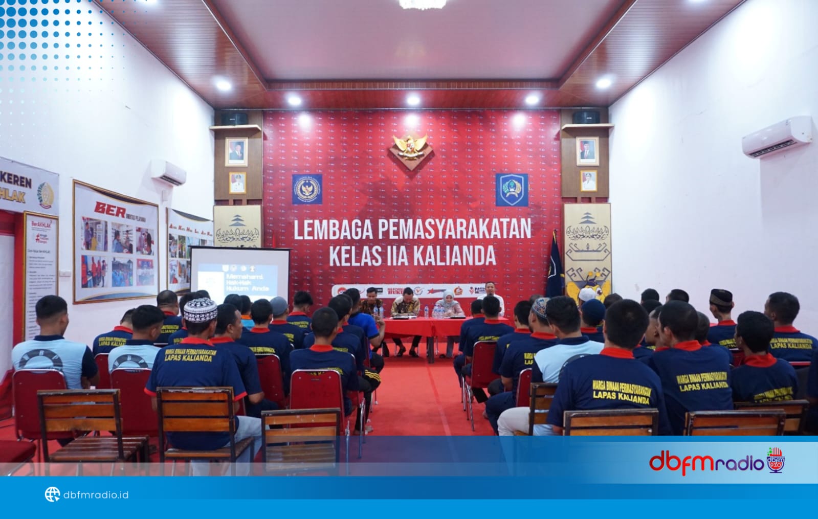 Lapas Kalianda Gandeng LBH BOW & Partners Gelar Penyuluhan Hukum Gratis bagi Warga Binaan