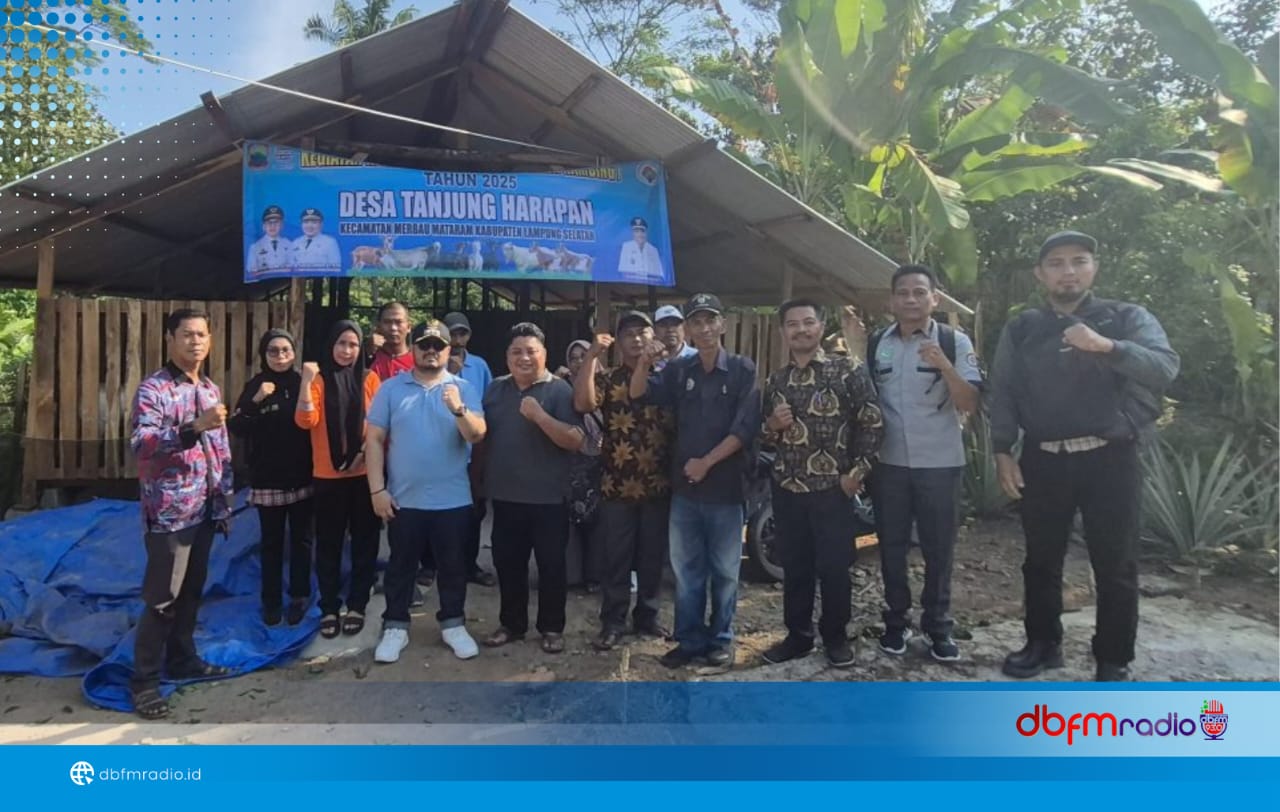 Pemkab Lampung Selatan Luncurkan Program Ketahanan Pangan di Merbau Mataram Lewat Ternak Kambing