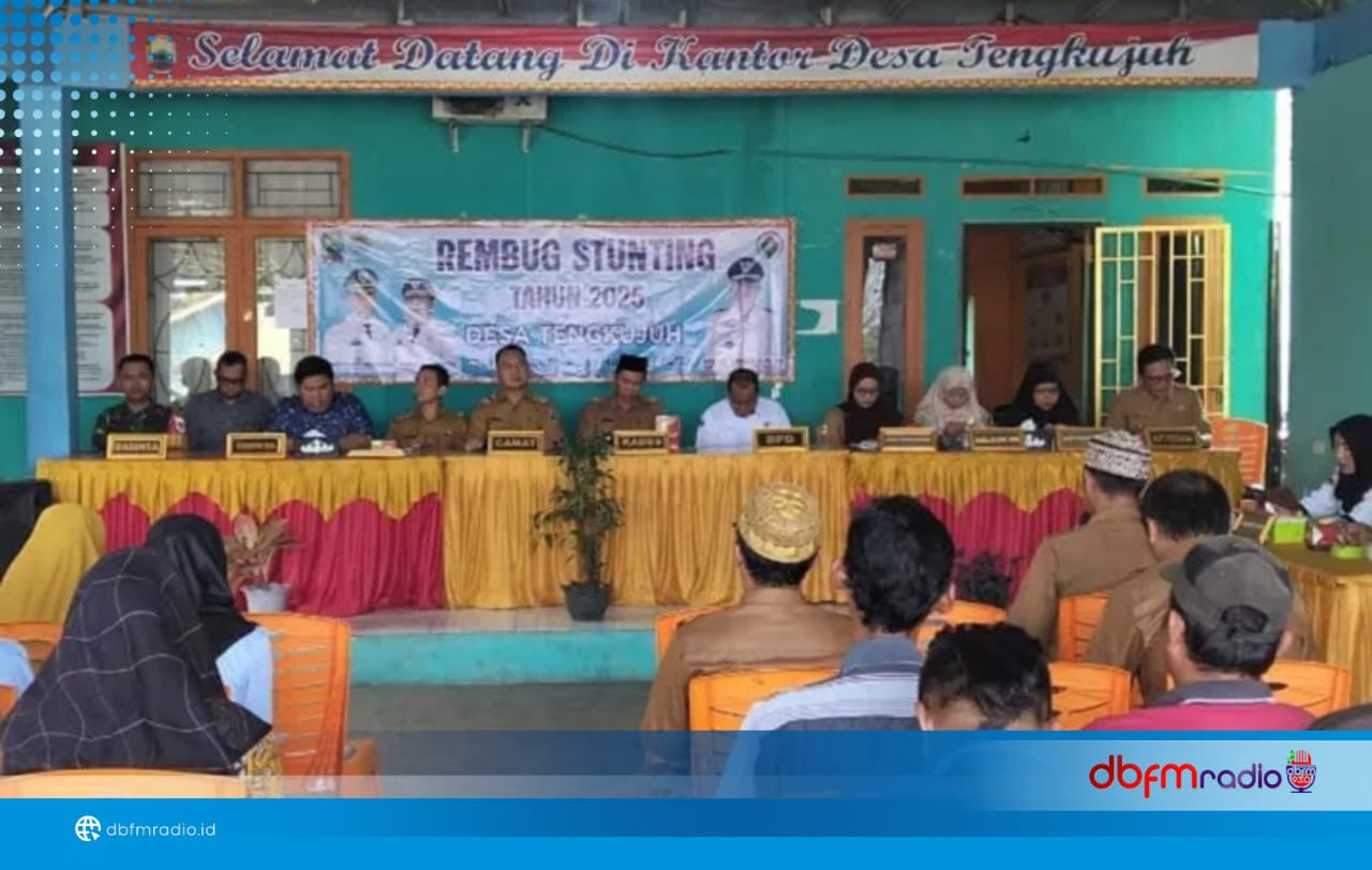 Desa Tengkujuh Gelar Rembug Stunting, Dorong Sinergi Tangani Gizi Balita Secara Kolektif