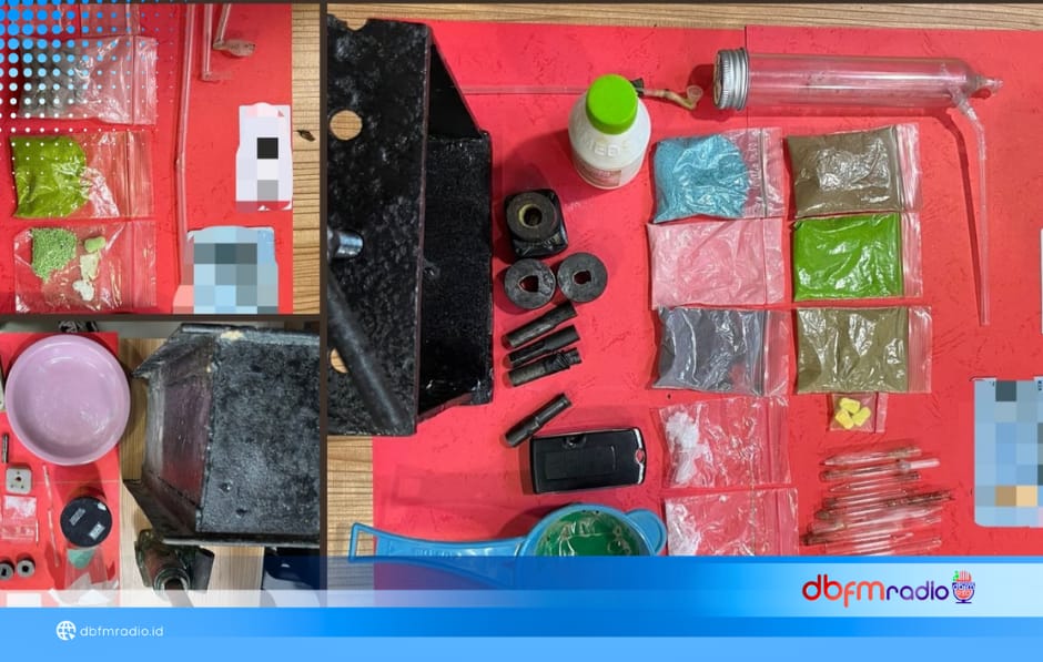 Jejak “Dapur” Ekstasi Terbongkar di Lampung Selatan, Lima Orang Diamankan