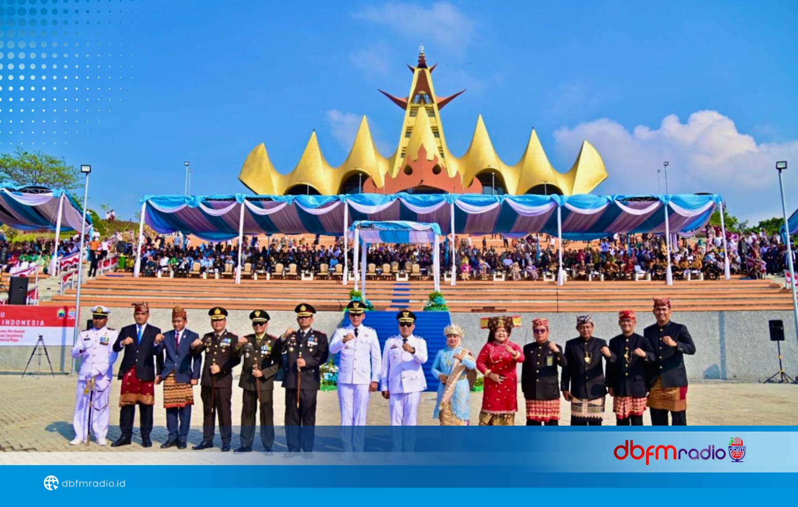 Sejarah Baru: Lampung Selatan Gelar Upacara HUT ke-80 RI di Menara Siger