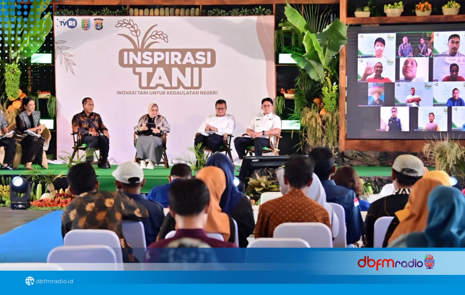 Bupati Lampung Selatan Dorong Kedaulatan Pangan Lewat Program Inspirasi Tani dan Penyaluran Beras Serentak