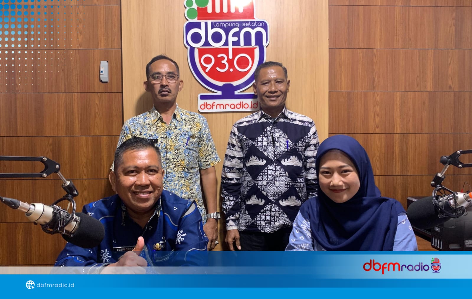 DBFM Radio Gelar Ruang Dialog Bersama Dispora Lamsel Bahas Persiapan PPAN 2025
