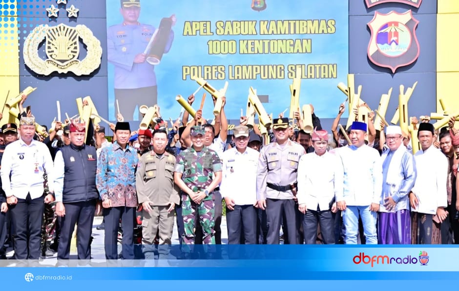 Sabuk Kamtibmas 1.000 Kentongan, Polres Lampung Selatan Hidupkan Ronda Malam Tekan Kriminalitas