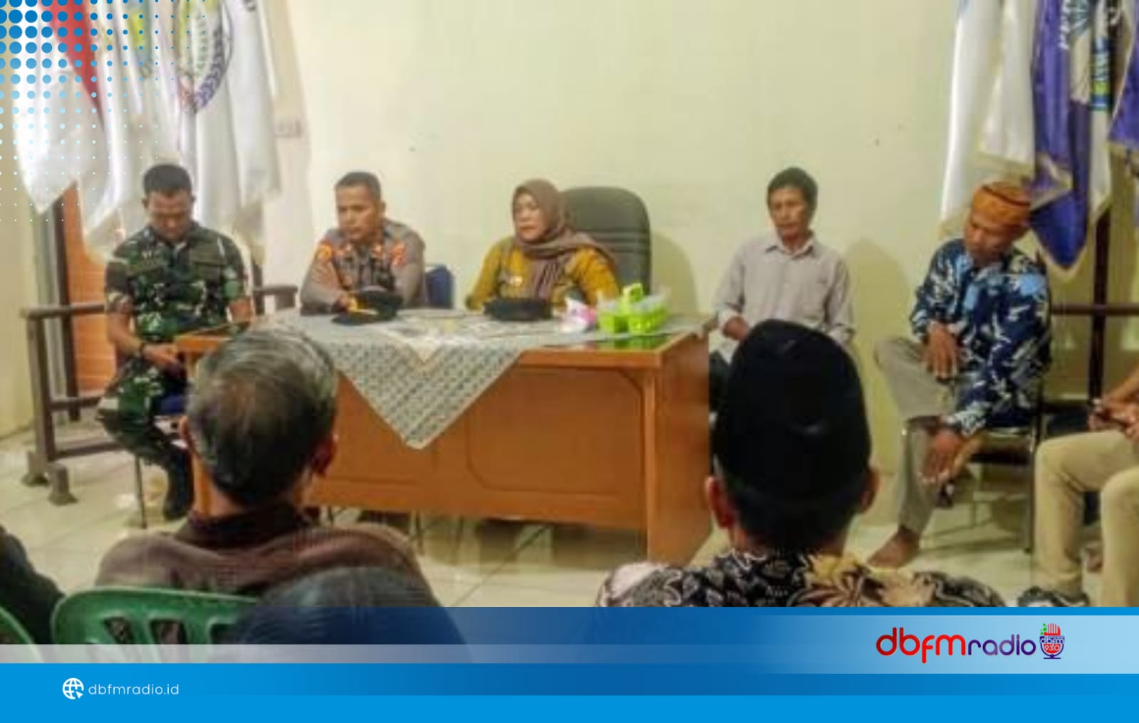 Dialog Warga dan BPD Desa Sinar Palembang Difasilitasi Uspika Candipuro, Berjalan Aman dan Kondusif