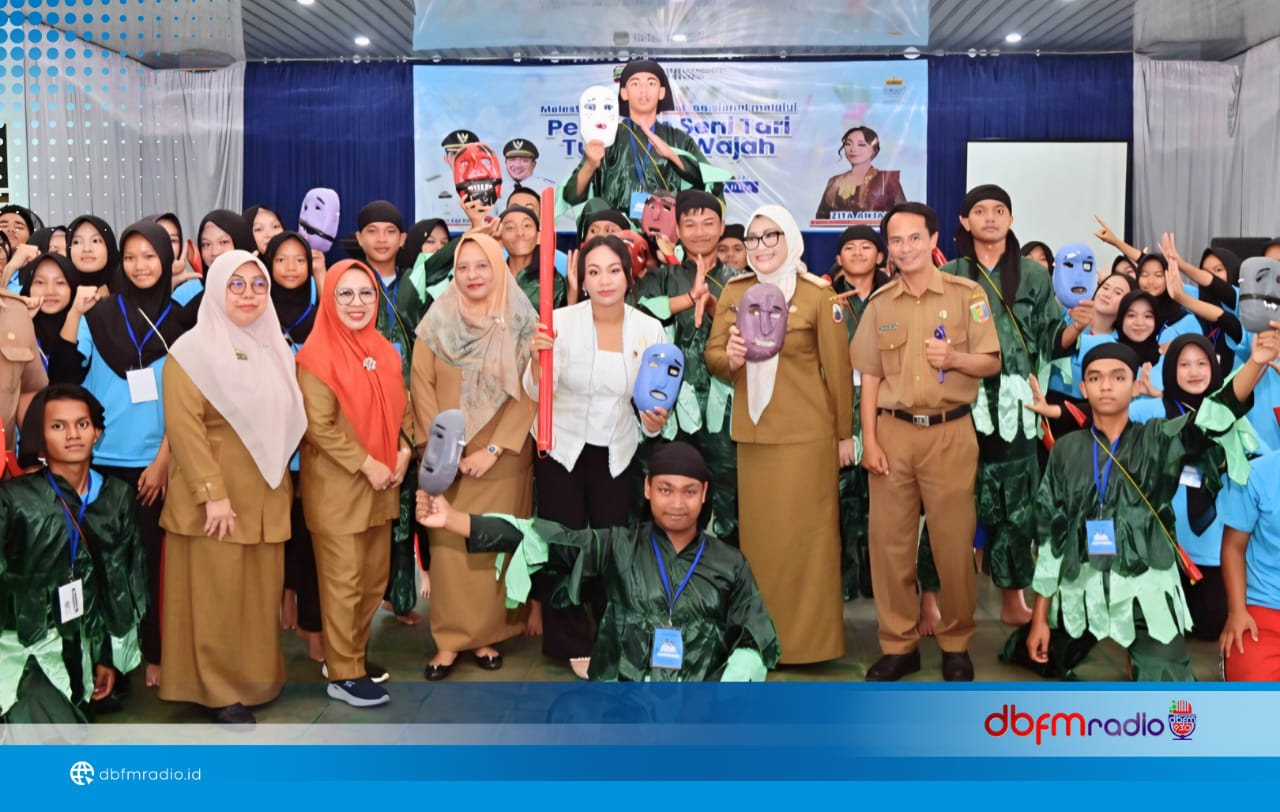 Zita Anjani Tegaskan Komitmen Lestarikan Tari Tuping 12 Wajah di Lampung Selatan