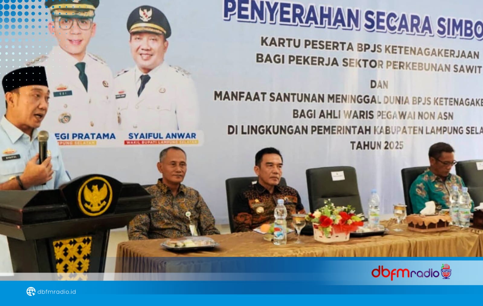 1.845 Pekerja Sawit di Lampung Selatan Terima Kartu BPJS Ketenagakerjaan