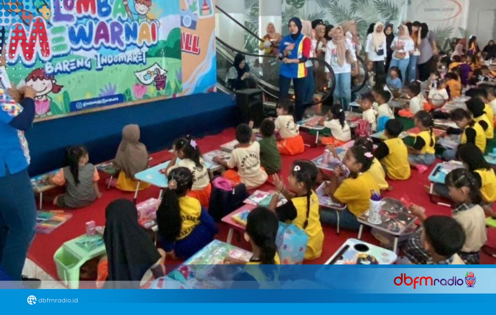 Semarak “Back to School Event” di Anjungan Agung Mall Bakauheni: 150 Anak Ikuti Lomba Mewarnai