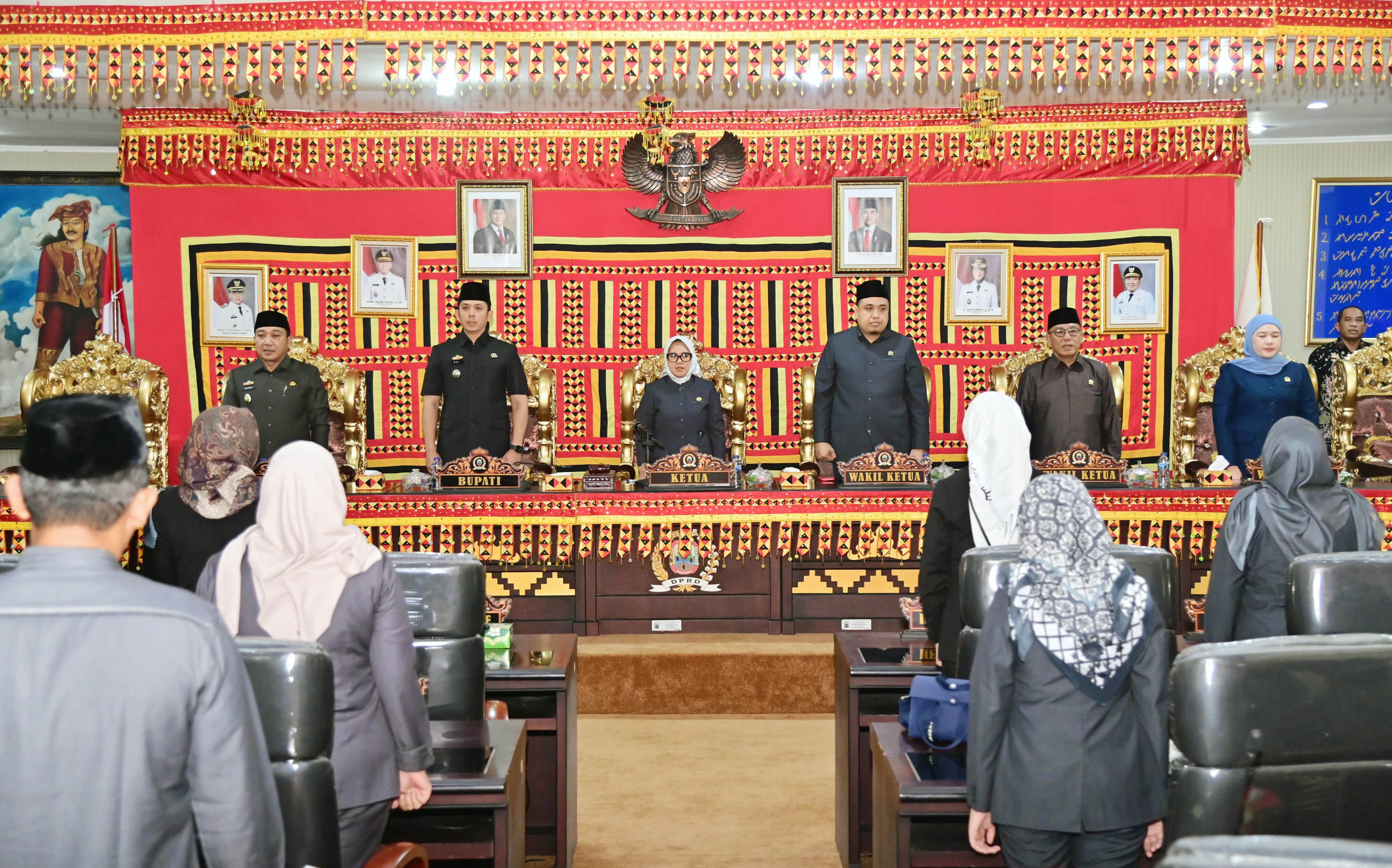 Pemkab Lampung Selatan Sampaikan KUPA-PPAS Perubahan 2025 dalam Rapat Paripurna DPRD