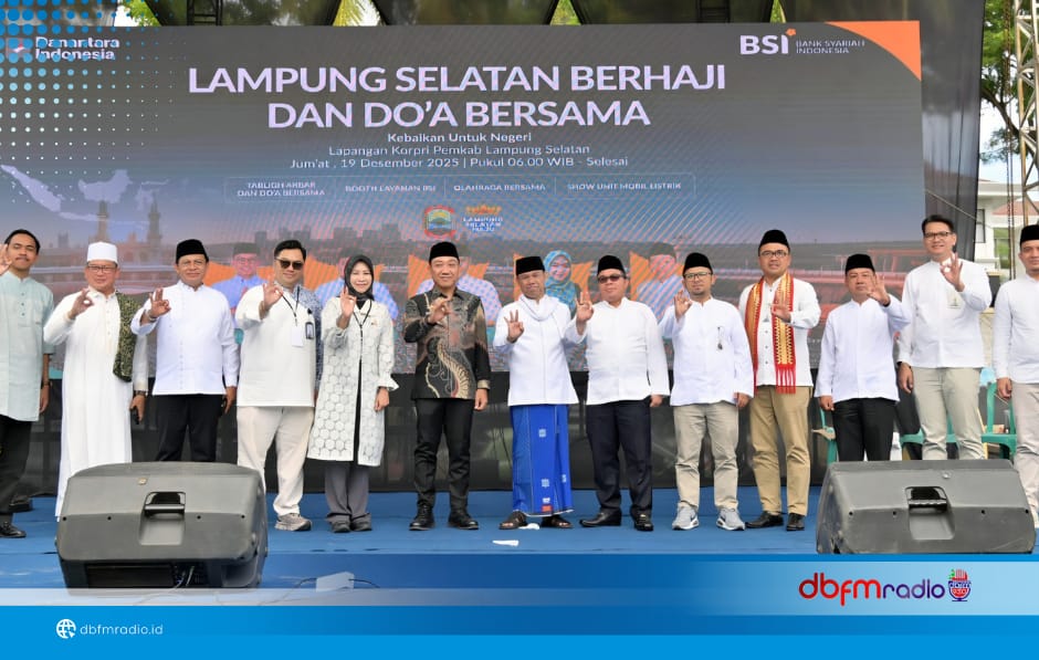 BSI Bersinergi dengan Pemkab Lampung Selatan Gelar “Lampung Selatan Berhaji” dan Doa Bersama