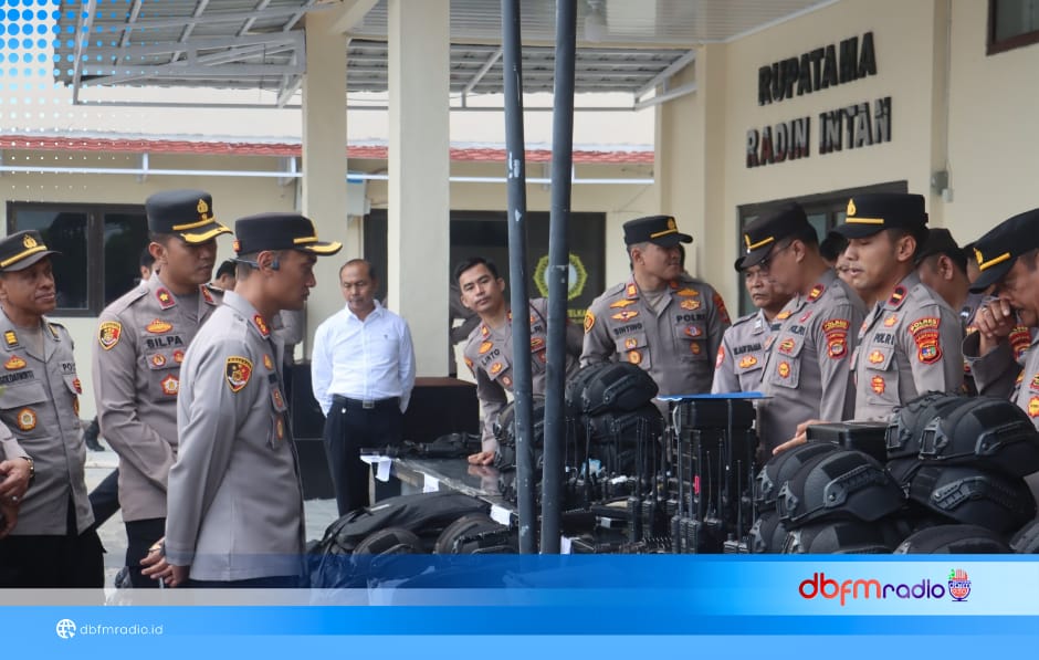 Kapolres Lamsel AKBP Deddy Kurniawan Pastikan Sarpras Siap, Respons Gangguan Kamtibmas Harus Cepat