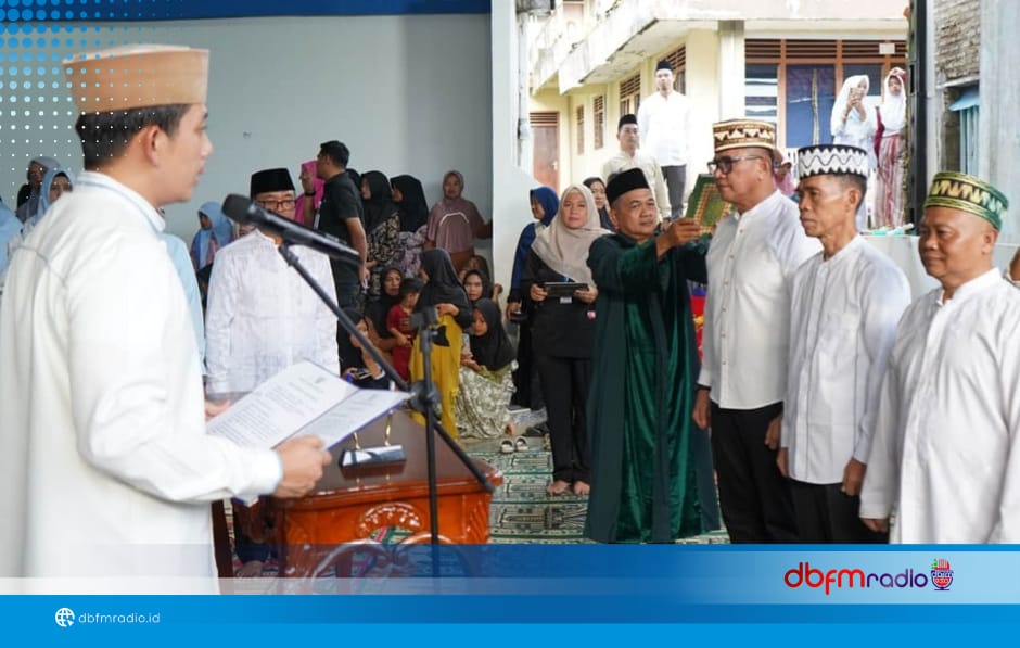 Safari Ramadan di Rajabasa, Bupati Lampung Selatan Lantik Tiga Pejabat Eselon II