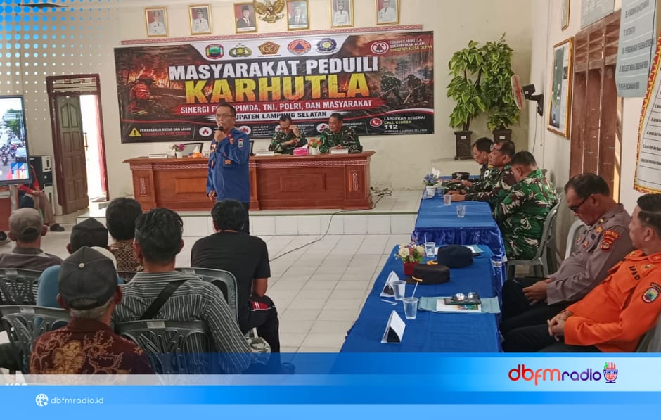 Ancaman Karhutla Mengintai, Warga Rajabasa Diminta Jadi Mata dan Telinga di Kawasan Hutan