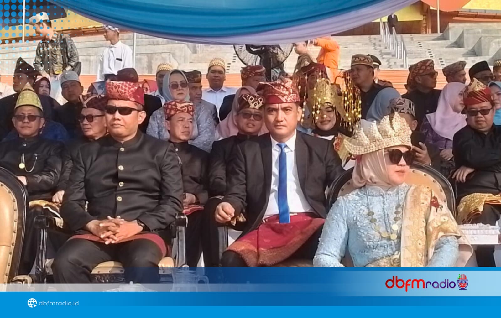 Kalapas Kalianda Hadiri Upacara HUT ke-80 RI di Menara Siger, Warga Binaan Terima Remisi