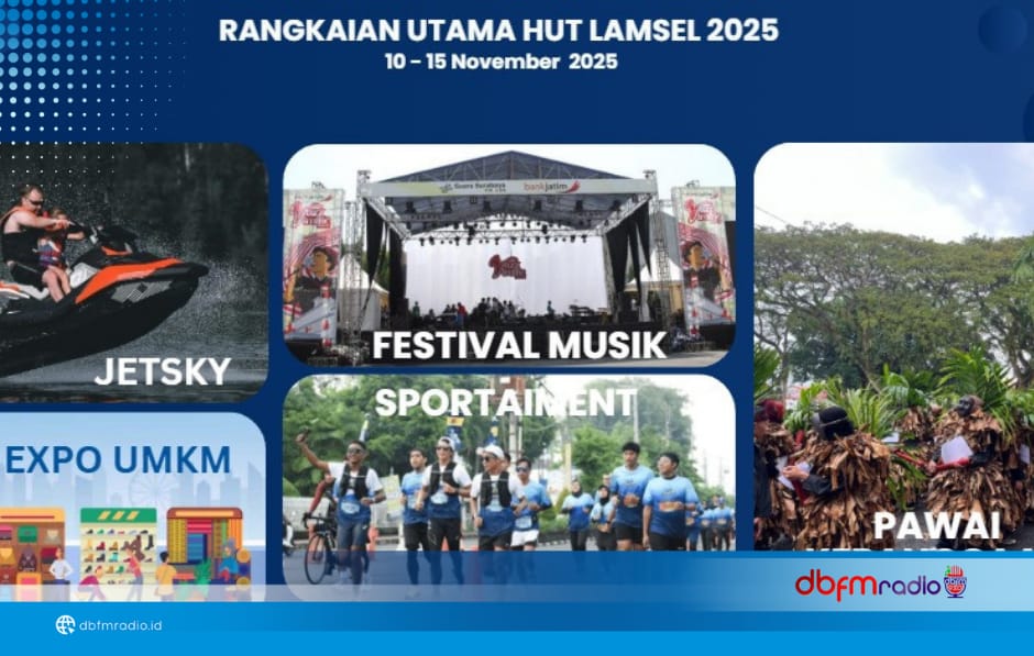 Lamsel Fest 2025 Resmi Dibuka, Semarak Sambut HUT ke-69 Kabupaten Lampung Selatan