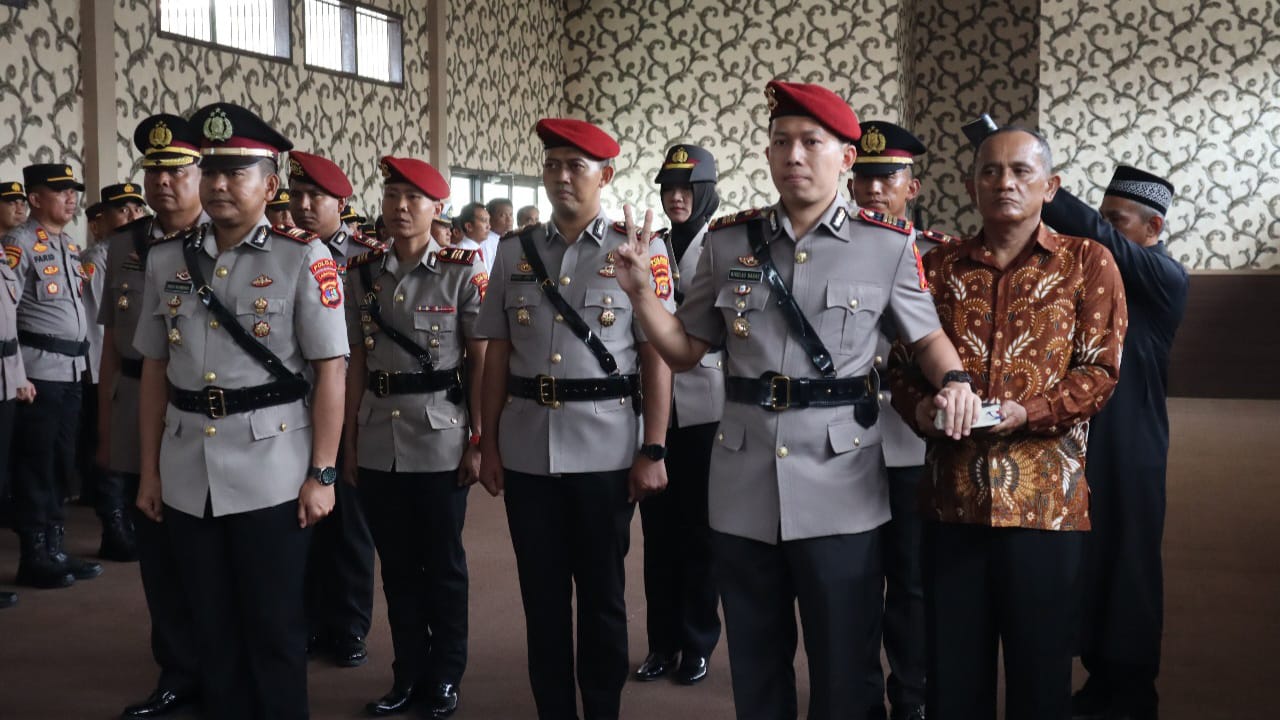 Empat Jabatan Penting di Polres Lampung Selatan Berganti, Kapolres Pimpin Sertijab