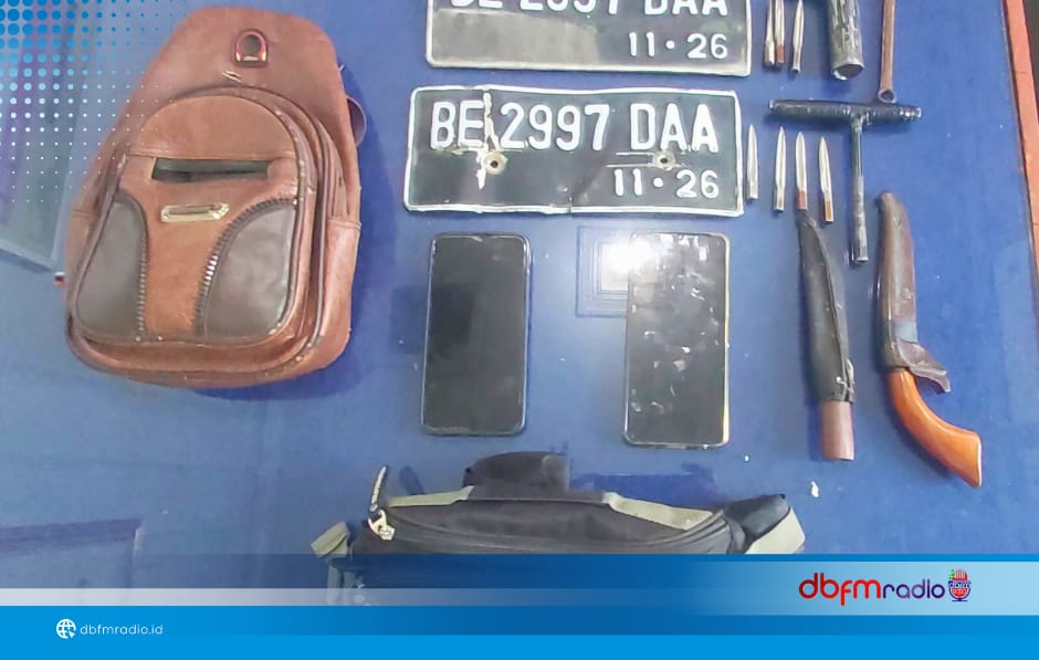 Dua Pelaku Curanmor Ditangkap Polsek Palas Saat Patroli Rutin