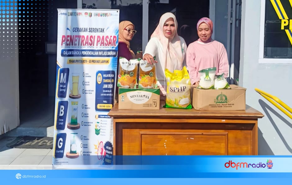 Gerakan Penetrasi Pasar Serentak di Lampung Selatan, Warga Serbu Sembako Murah untuk Tekan Inflasi