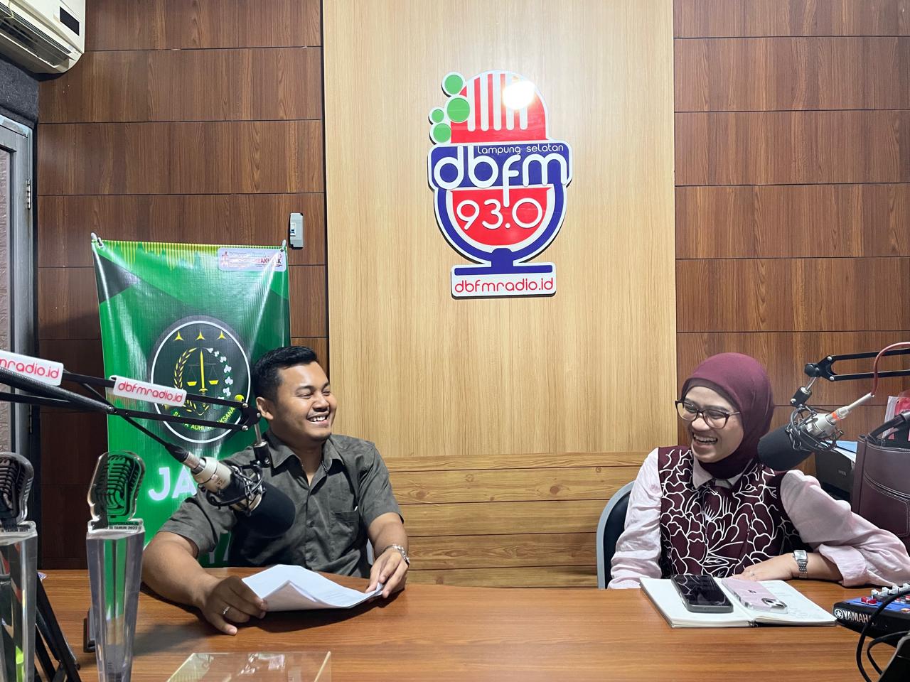 LPPL Dimensi Baru 90.3 FM Gelar Talk Show Bersama Kejari Lampung Selatan, Bahas Kenakalan Remaja