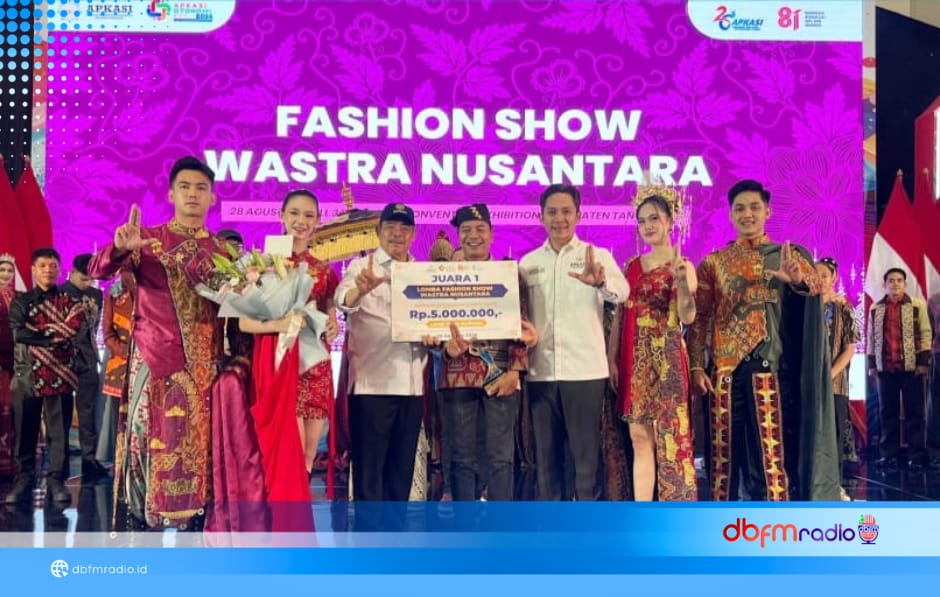 Spirit of Krakatoa Bawa Lampung Selatan Juara I Fashion Show Wastra Nusantara AOE 2026