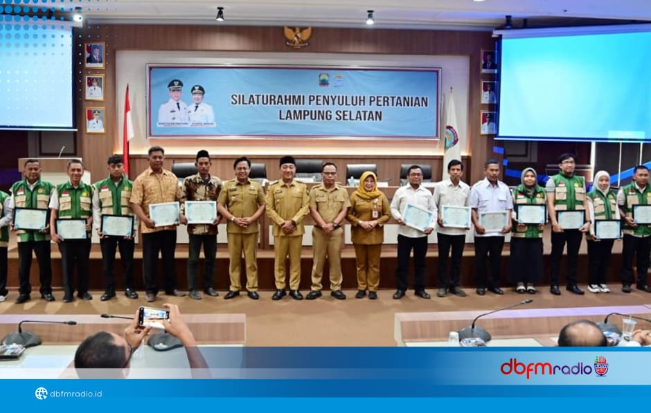 Wabup Syaiful Anwar Hadiri Silaturahmi Penyuluh Pertanian se-Lampung Selatan