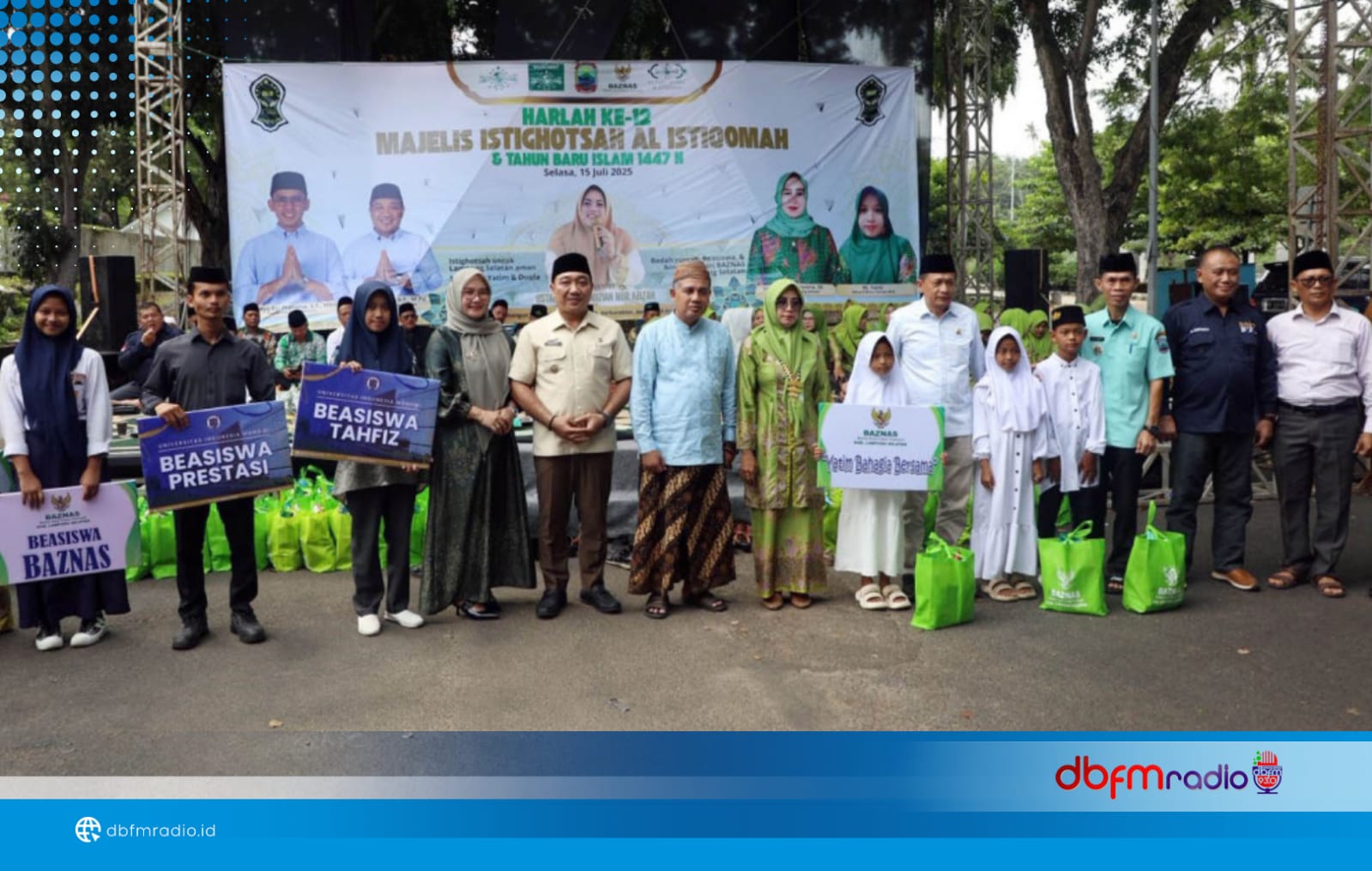 Wabup Lampung Selatan Hadiri HARLAH ke-12 Majelis Istighotsah Al-Istiqomah dan Tahun Baru Islam 1447 H