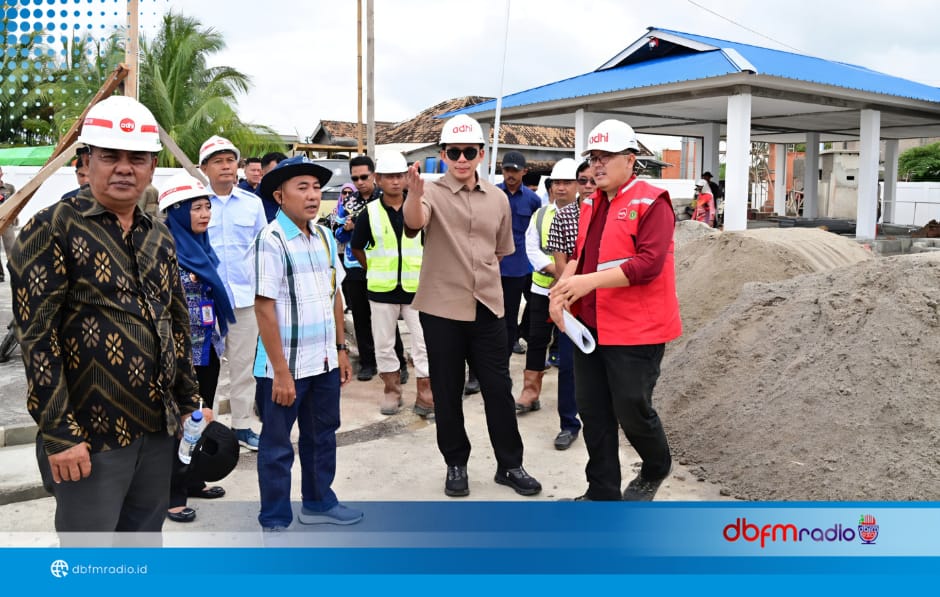 Bupati Lampung Selatan Tinjau Proyek Kampung Nelayan Merah Putih di Desa Ketapang