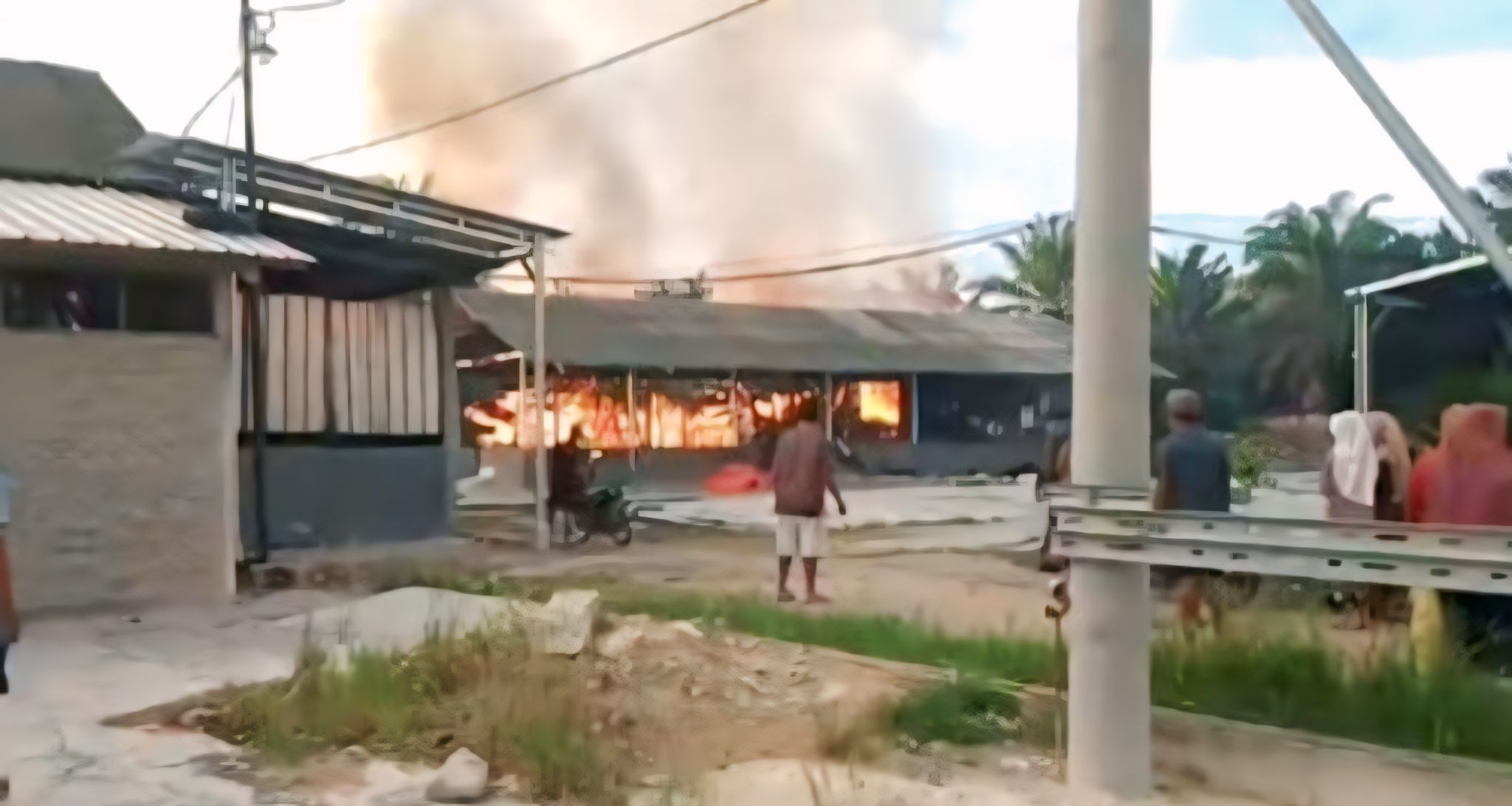 Kandang Ayam di Bumirestu Ludes Terbakar, 9.000 Ekor Ayam Hangus