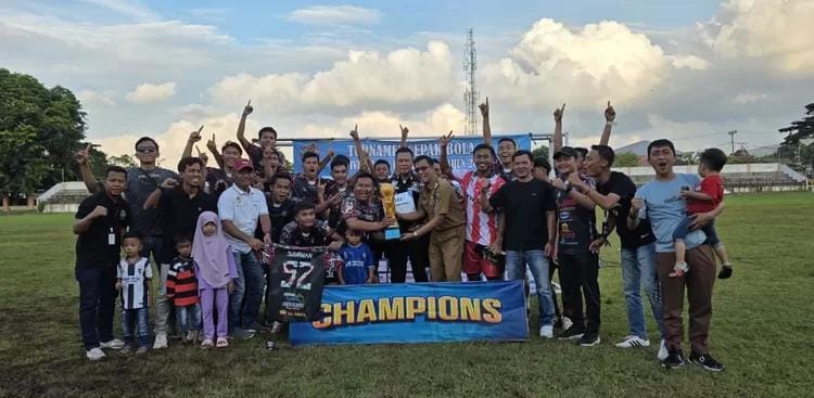 Gemilang di Final, Kalianda FC Juara Turnamen Anniversary Kalianda FC Ke-III