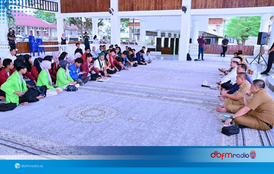 Dialog Mahasiswa dan Pemkab Menguat, Bupati Egi Resmikan LamSel ConNextion di Pendopo Agung