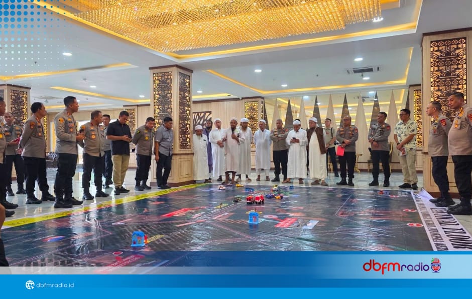 Polda Lampung dan Polres Lampung Selatan Gelar TFG Pengamanan IJTIMA Ulama Dunia 2025