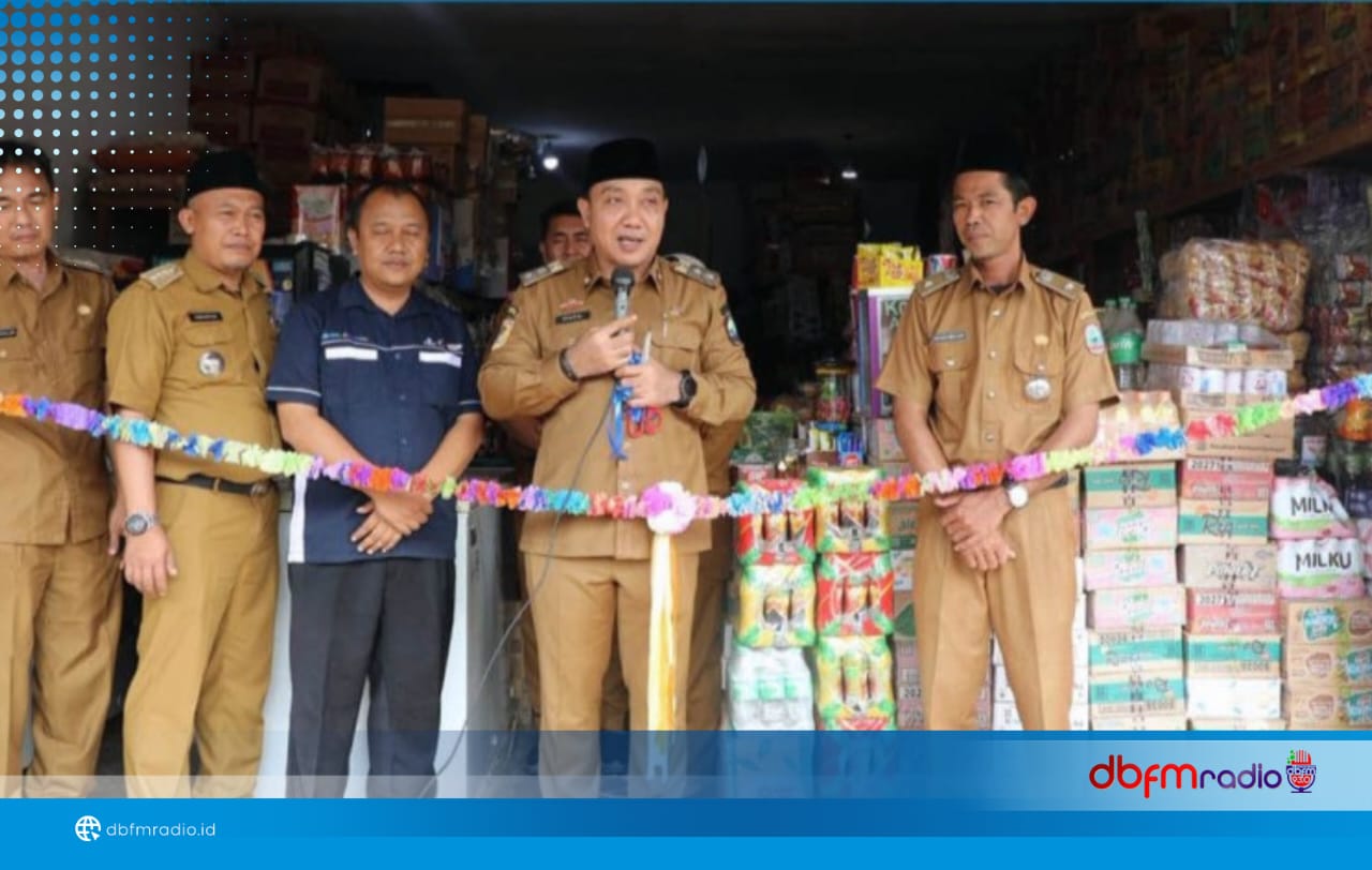 Pemkab Lampung Selatan Resmikan Gerai Sembako Koperasi Desa Merah Putih di Desa Wawasan