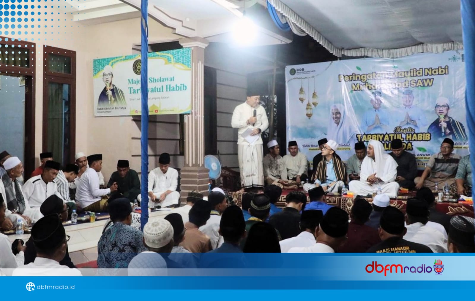 Wabup Lampung Selatan Hadiri Maulid Akbar dan Sholawat Bersama Habib Umar Al-Haddad