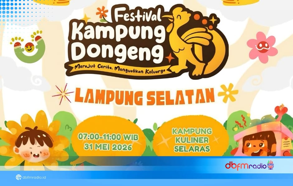 Festival Kampung Dongeng Hadir di Lampung Selatan, Ajak Keluarga Bangun Karakter Anak Lewat Cerita dan Kreativitas