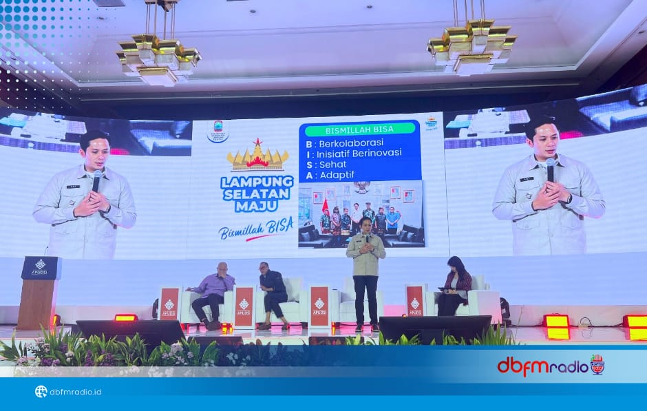 Bupati Lampung Selatan Paparkan Konsep Pariwisata Desa Berkelanjutan di Rakernas APUDSI