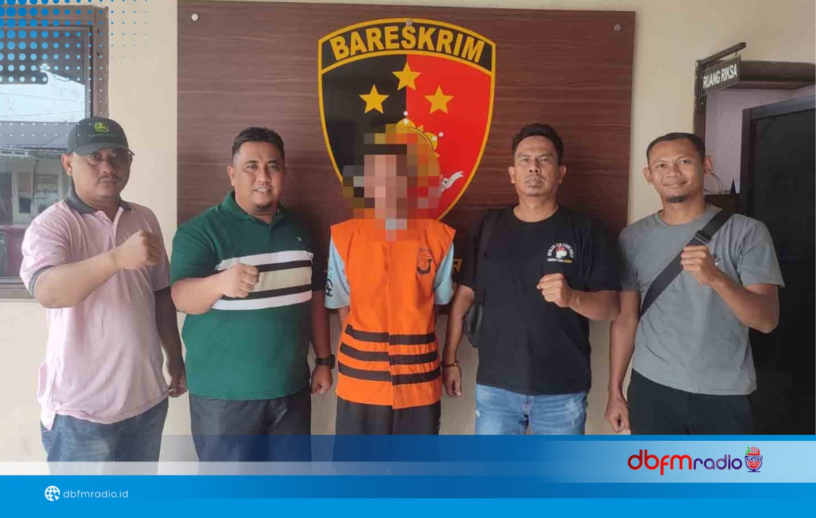 Tekab 308 Presisi Polsek Natar Tangkap Pencuri Tiang Pembatas Jalan di Overpass KM 91