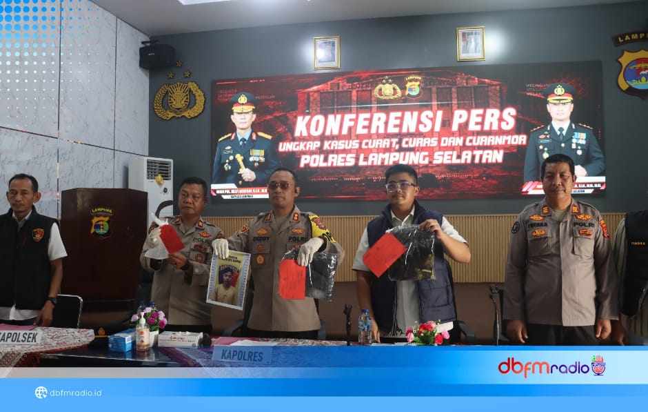 Dua Kasus Curat di Kalianda Terungkap, Polisi Tangkap Dua Tersangka
