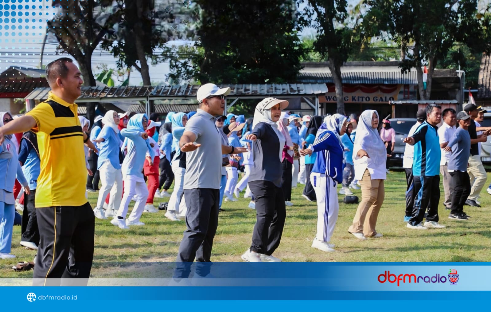 Meriah! Ratusan Warga Candipuro Ikuti Senam Bersama dan Lomba Senam “Oke Gas” HUT RI ke-80