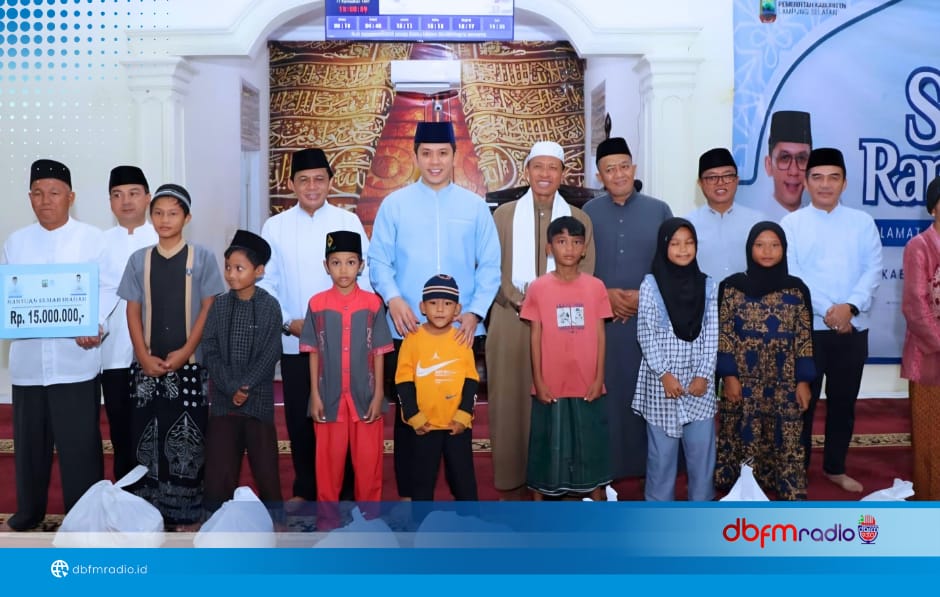 Safari Ramadan Pemkab Lampung Selatan Berakhir di Kalianda, Bupati Egi Ajak Warga Jaga Hasil Pembangunan