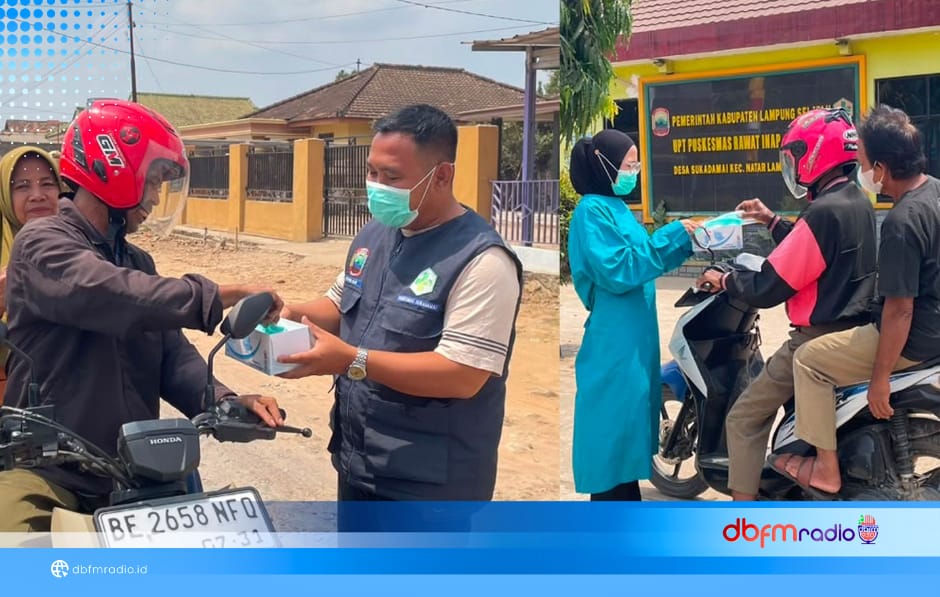 32.415 Masker Gratis Dibagikan, Perlindungan Warga dari Abu Vulkanik GAK Terus Diperkuat