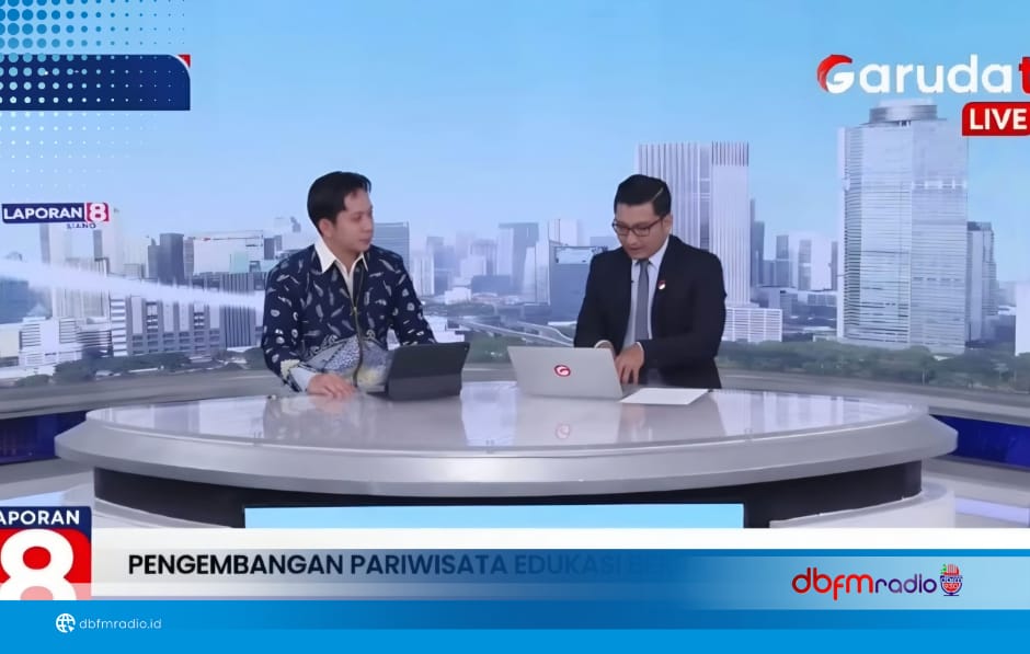 Bupati Lampung Selatan Jadi Narasumber di Garuda TV, Paparkan Strategi Pengembangan Wisata Edukasi Berbasis Ketahanan Pangan