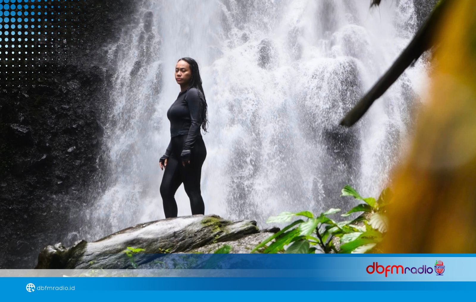 Air Terjun Way Tayas, Pesona Biru yang Memikat Hati Zita Anjani