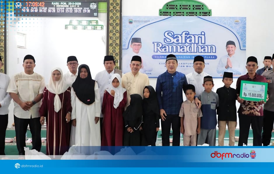Wabup Syaiful Anwar Tegaskan Percepatan Infrastruktur dan Ketepatan Bantuan Sosial di Safari Ramadan Way Sulan