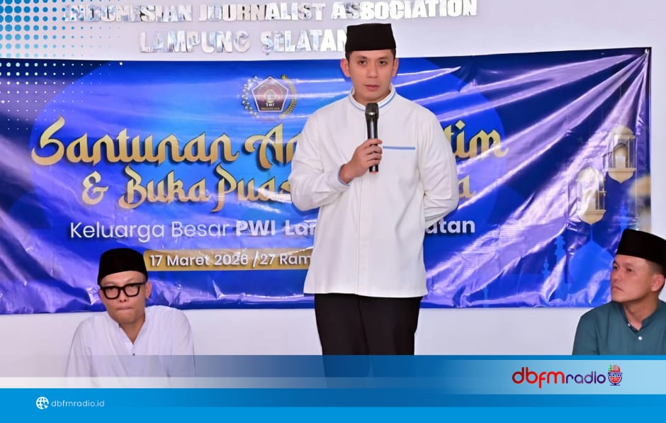 Hangatnya Ramadan, PWI Lampung Selatan Perkuat Kebersamaan Lewat Buka Puasa dan Santunan Yatim