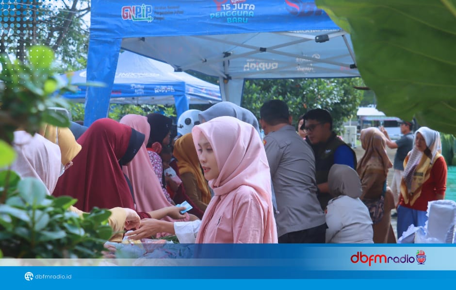 Satgas Ketahanan Pangan Polres Lampung Selatan Gelar Pasar Murah di Polsek Kalianda