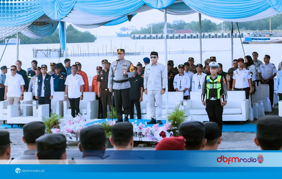 Hadiri Apel Operasi Ketupat Krakatau 2026, Wabup M. Syaiful Anwar Tekankan Sinergi Pengamanan Mudik