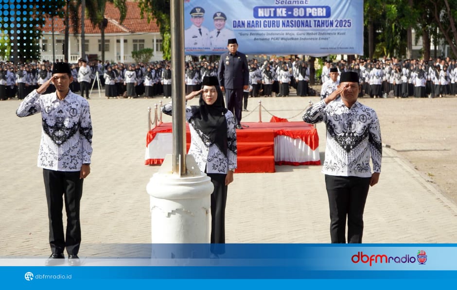 Peringatan HUT ke-80 PGRI dan HGN 2025 di Lampung Selatan Berlangsung Khidmat dan Penuh Makna
