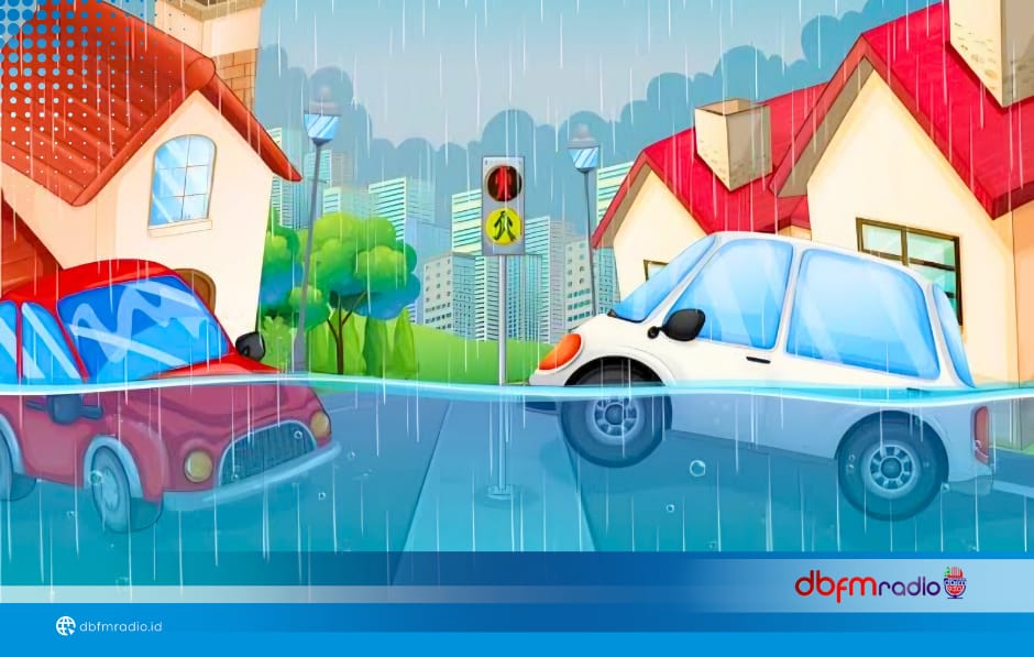 Hujan Deras Sebabkan Banjir di Jalinsum dan Sejumlah Wilayah Lampung Selatan