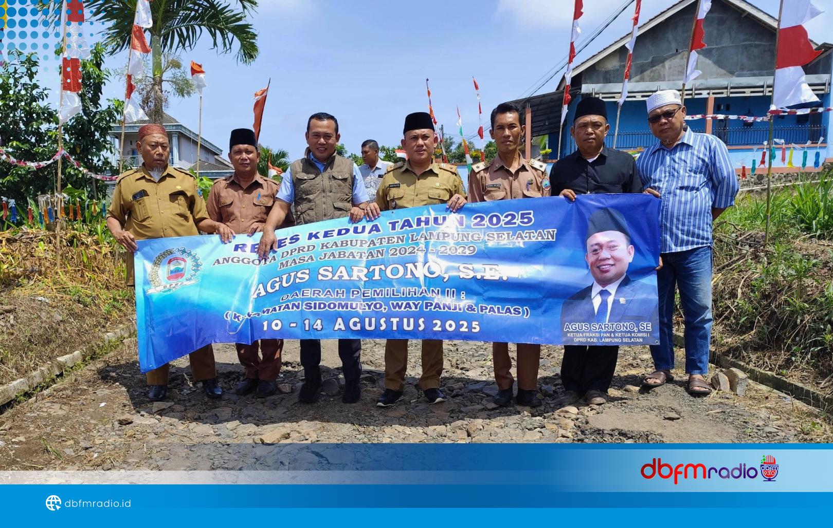 Agus Sartono Serap Aspirasi Warga Kota Dalam Saat Reses DPRD Lampung Selatan